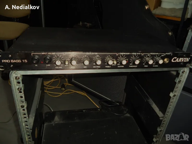 Carvin pro bass 15 preamp, снимка 1