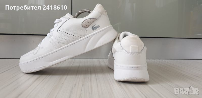 Lacoste Leather Sneakers Mens Size 40.5 /- 26см UK 7 US 9 ОРИГИНАЛ! Мъжки сникърси! Ест. кожа., снимка 1