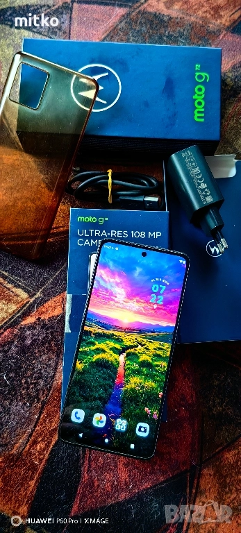 MOTOROLA G72 -Перфектно състояние.Пълен комплект , снимка 1