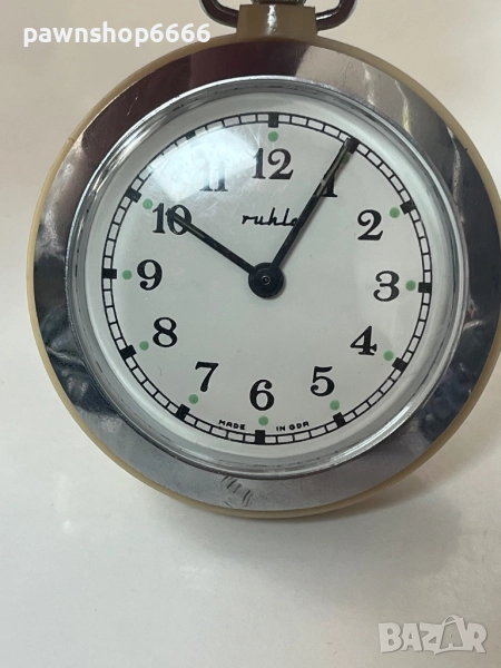 Джобен механичен часовник Ruhla , снимка 1