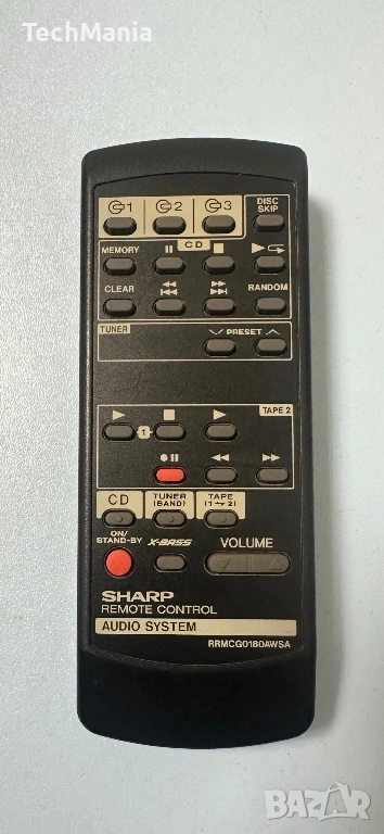 Дистанционно SHARP RRMCG0180AWSA, снимка 1