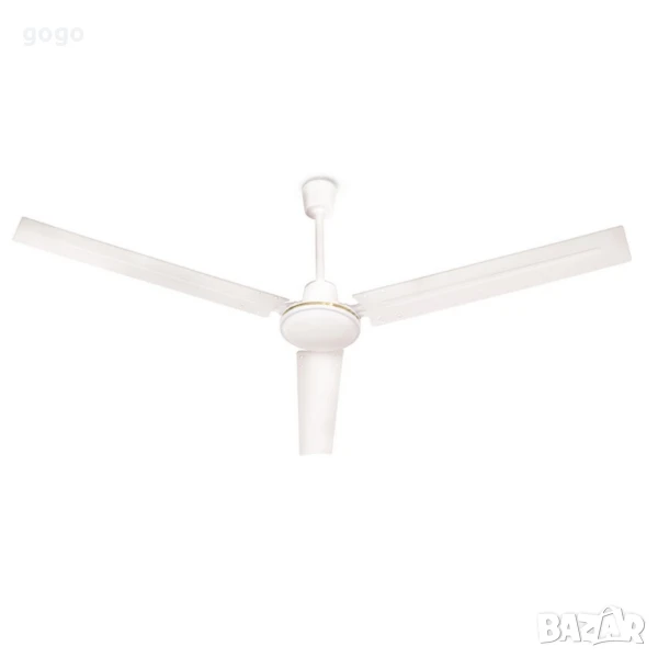 Метален таванен вентилатор Muhler MCD-54056 – 142 см (56"), 60W, с регулатор на стена, снимка 1