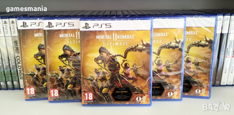 [ps5] ! Mortal Kombat 11 ULTIMATE / чисто НОВИ, снимка 1