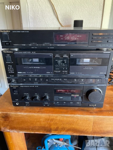 Technics комплект тунер /дек/усилвател, снимка 1