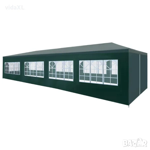 vidaXL Парти шатра 3x12 м зелена（SKU:45107, снимка 1