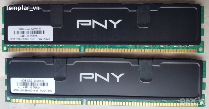 PNY 2x8 DDR3 1600 XLR 8  gaming series, снимка 1