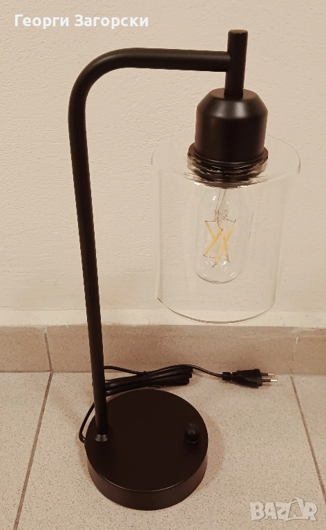 Нощни лампи комплект - 2бр. с USB type А и USB type C , снимка 1