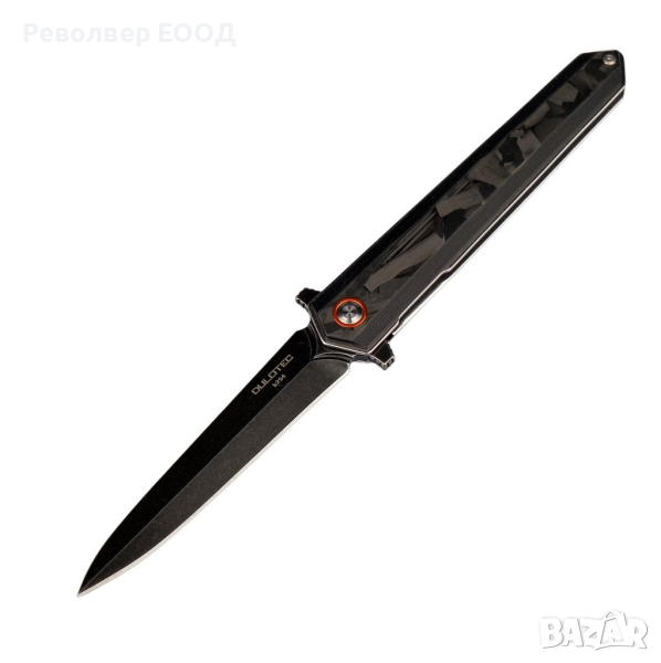 Сгъваем нож Dulotec K254-CF - дръжка от G10 с карбоново покритие и 8Cr неръждаема стомана, снимка 1