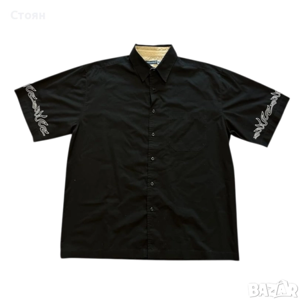 Y2k Fishbone Shirt, снимка 1