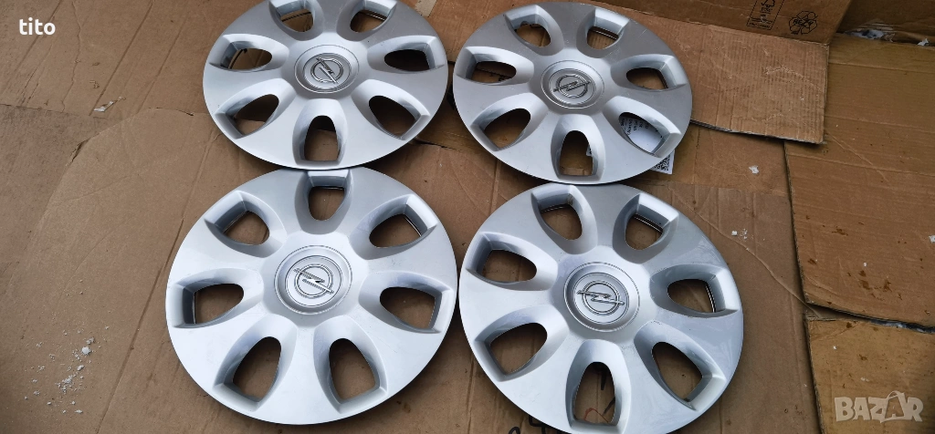 Оригинални Тасове 15 Цола Опел /Opel, снимка 1