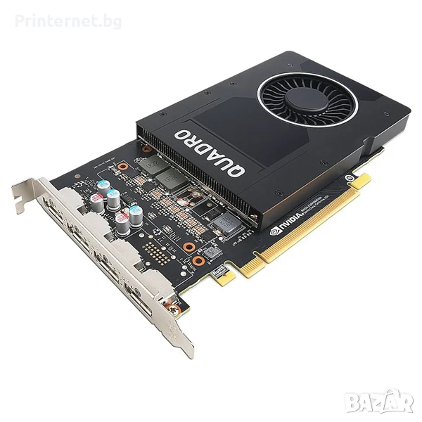 Видеокарта NVIDIA QUADRO P2000 5 GB GDDR5, снимка 1
