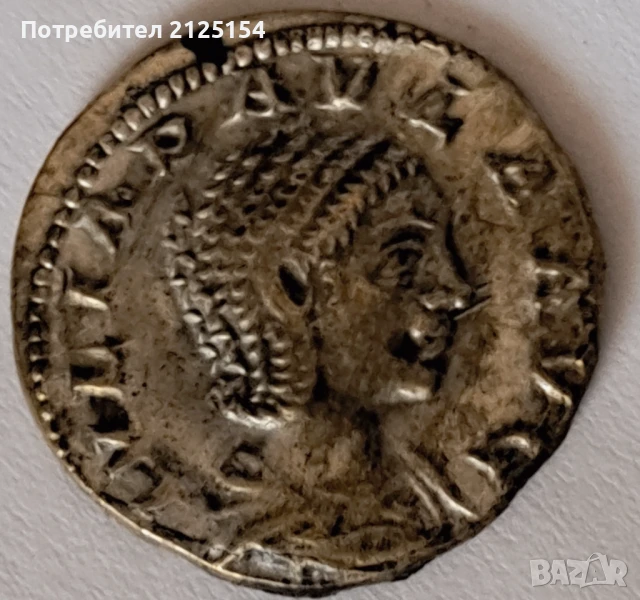 Реплика на Славей монета на Ливия., снимка 1