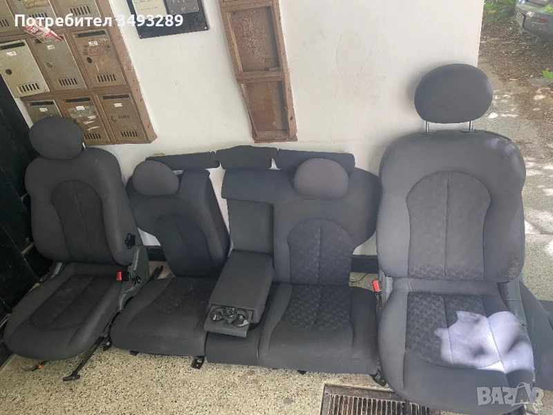 Плюшен салон за Мерцедес ЦЛК W209, снимка 1