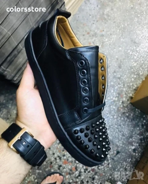 Мъжки черни обувки Cristian Labrotin/BR115, снимка 1