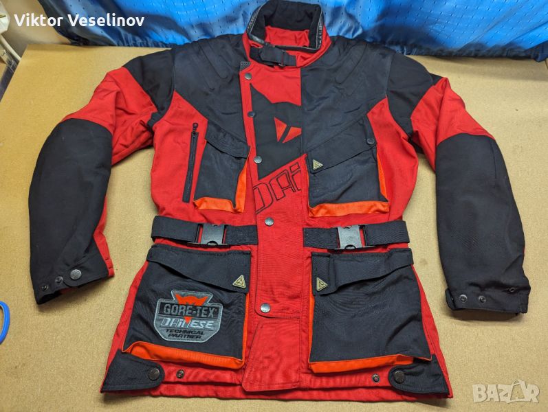 Dainese Gore-Tex Cordura Мото Яке с Протектори Размер 50, снимка 1