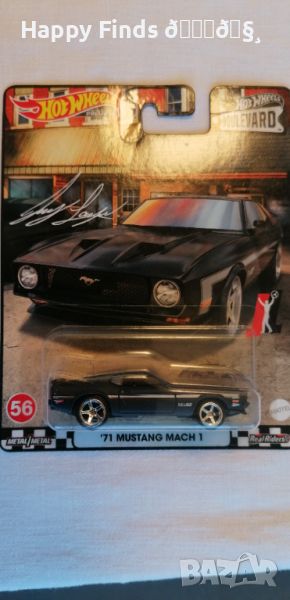 💕🧸Hot Wheels BMW M3 Fast end Furious, `71 Mustang Mach Premium, снимка 1