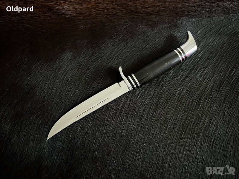 Античен ловен нож (Rehwappen Solingen 70-80 г.) в напълно ново състояние. (Rehw211), снимка 1