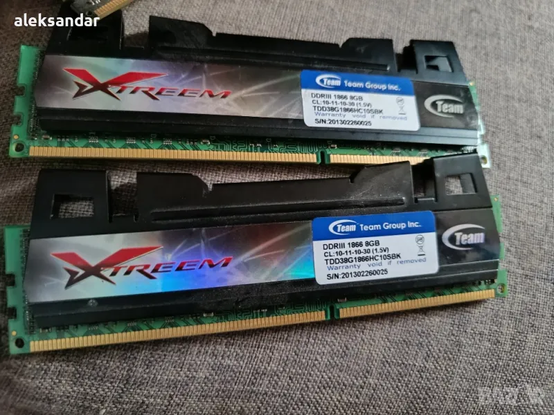 Team Group Extreme 16GB DDR3 1886MNz, снимка 1