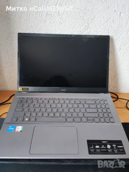 Продавам Лаптоп Acer Aspire5, снимка 1