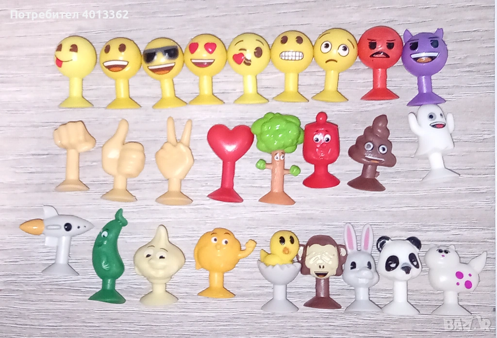 Комплект фигурки- 26(бр)+4 пластмасови, снимка 1