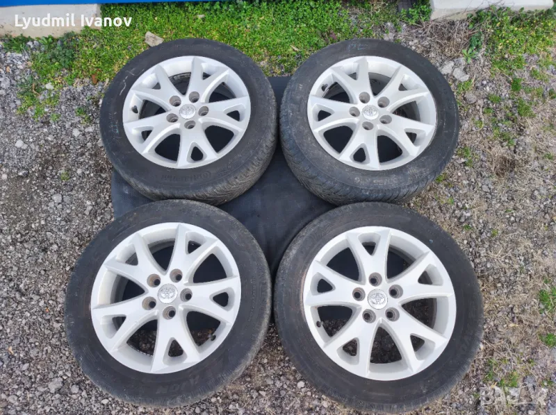 Алуминиеви джанти 16-ки Toyota 5x114,3 6,5J ET45, снимка 1