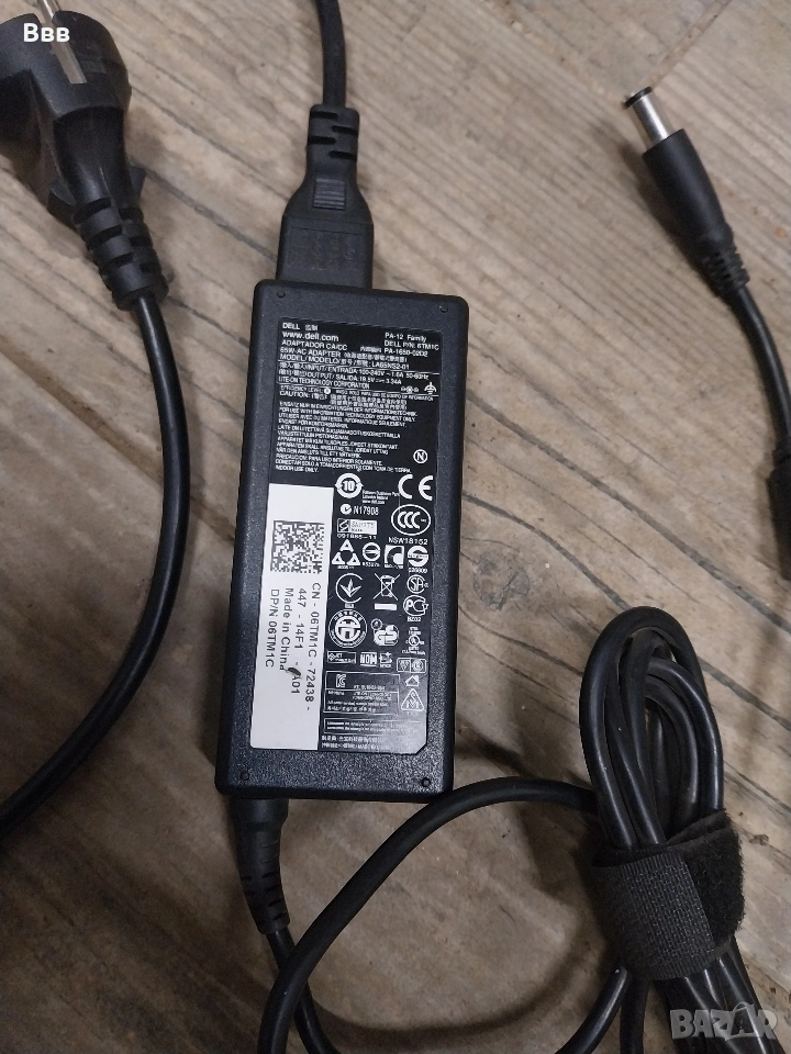 зарядно за лаптоп DELL, снимка 1