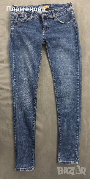 Дамски изчистени дънки 27 номер, снимка 1