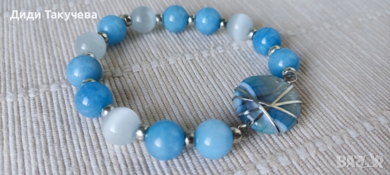 гривни от естествени кристали, снимка 1