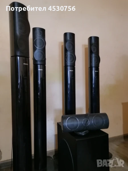 Тонколони Philips 5+1, снимка 1