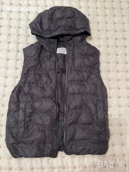 Детски елек черен на Зара, снимка 1