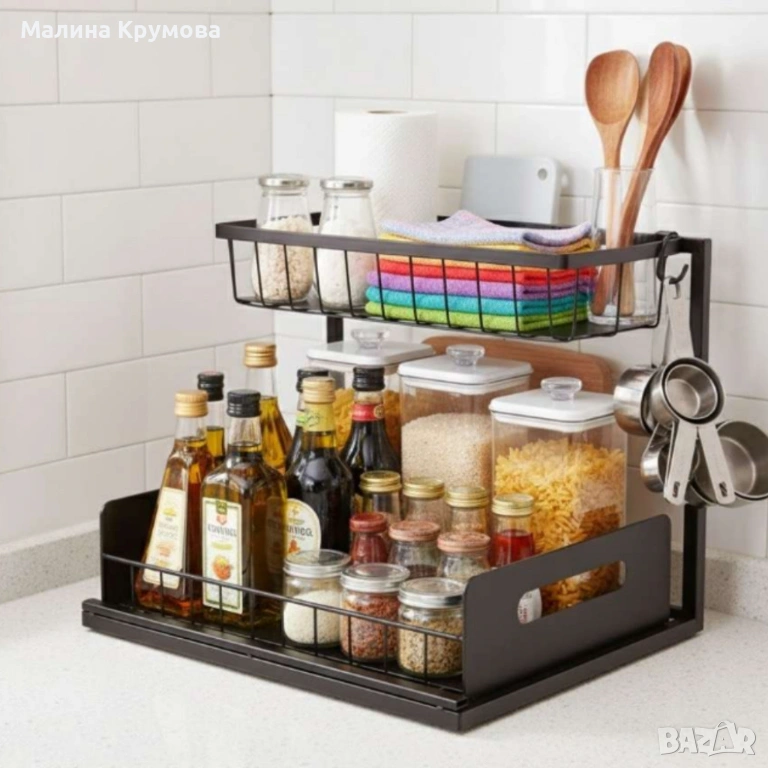 Органайзер за баня и кухня Cheffinger – идеално решение за ред и пространство, снимка 1