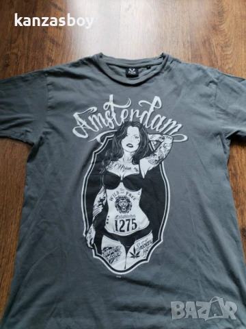 fox tattoo girl - страхотна мъжка тениска S, снимка 5 - Тениски - 50489070