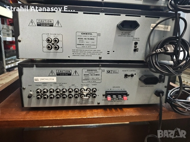 ONKYO A-M/T-M/TA-M/DX-M 50 Система, снимка 15 - Аудиосистеми - 53673422