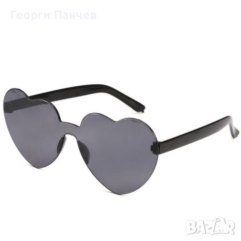 Водоустойчиви дамски очила подходящи за плаж и стъкла във формата на сърца, снимка 2 - Слънчеви и диоптрични очила - 46068666