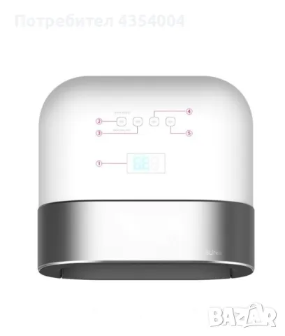 Иновативна UV LED лампа за маникюр S U N 3, с мощност 48w, снимка 2 - Продукти за маникюр - 48638569