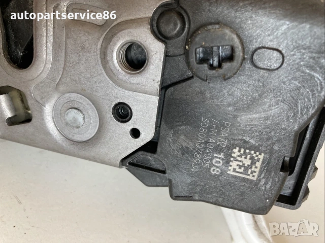 Механизъм за заключване на задна лява врата Rhd за Peugeot 308 2.0 HDi (2009) PSA732108, снимка 2 - Части - 53632889