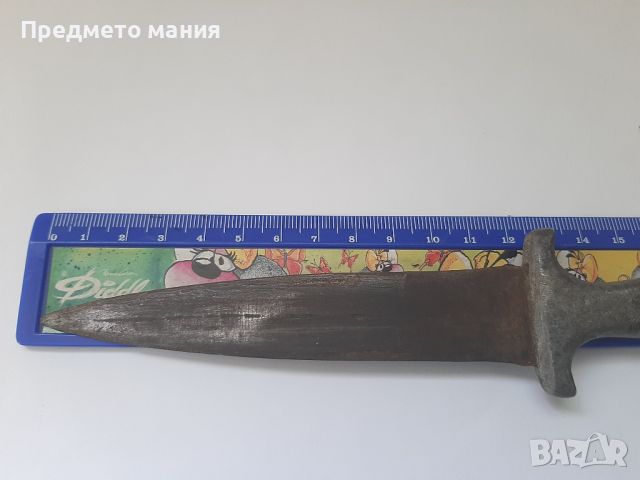 Стар български нож кама, снимка 3 - Ножове - 46441151