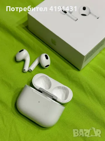 Airpods 3 (3rd generation), снимка 1 - Слушалки и портативни колонки - 46825902