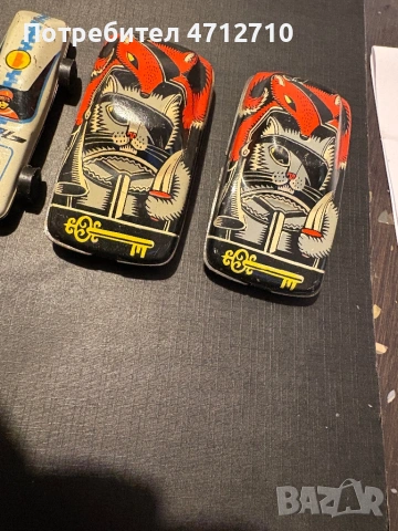 Стари Ретро Руски ламаринени колички, снимка 7 - Колекции - 53990298