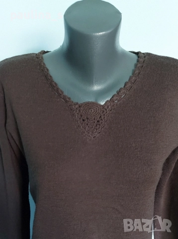 Три различни броя / Вълнен пуловер "Bon'a parte", "Walbusch" и "Biaggini" , снимка 6 - Блузи с дълъг ръкав и пуловери - 39796935