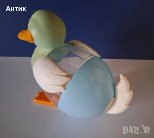 Две Редки Фигурки Куче и Пате Контейнер Касичка от Мини Шоколадови Яйца Kinder , снимка 7 - Колекции - 53591780