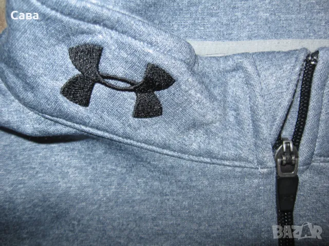 Ватирана блуза UNDER ARMOUR  мъжка,ХЛ-2ХЛ, снимка 3 - Блузи - 47250448