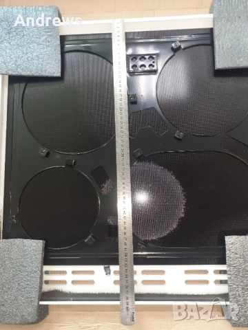 Стъклокерамичен плот за печка 50см / 593мм х 595мм с котлони елипса, снимка 6 - Печки, фурни - 54093059