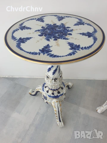 PMP Schierholz 68x47см/GDR 64x46см/2бр голяма немска порцеланова маса ГДР, снимка 10 - Антикварни и старинни предмети - 49463707