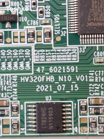 SAMSUNG UE32T5372CU TCON BOARD HV320FHB_N10_V01 47_6021591 Panel CY-JN032BGER3V, снимка 2 - Части и Платки - 45686055