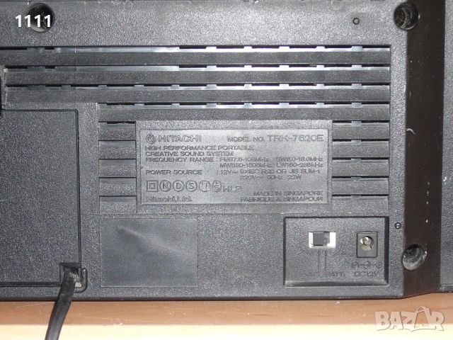 HITACHI TRK-7620E, снимка 8 - Радиокасетофони, транзистори - 46747491