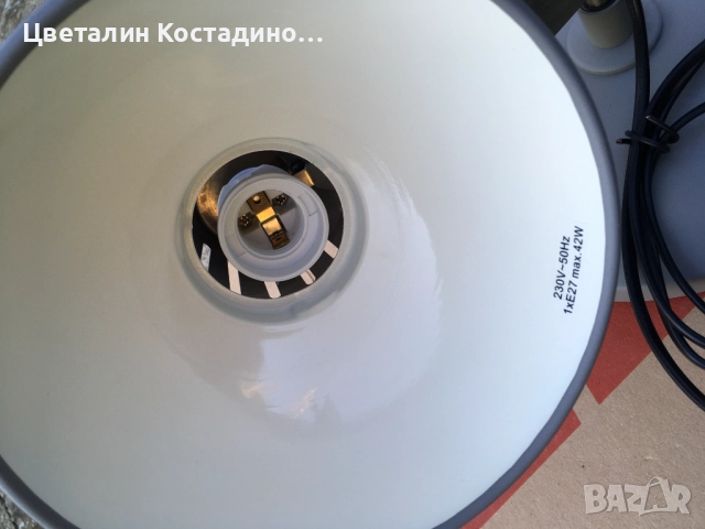 немска , разтегателна работна лампа "Nino", снимка 3 - Настолни лампи - 52736953
