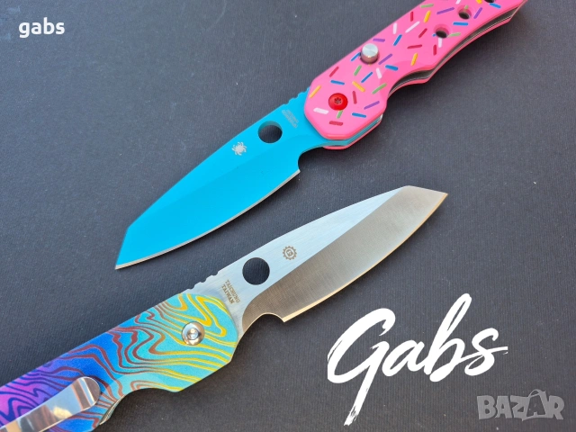 Сгъваем нож Spyderco C240 Smock,два цвята, снимка 5 - Ножове - 53476640