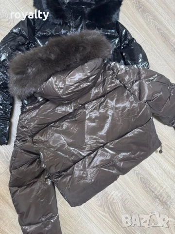 Дамски Зимни Якета Два Цвята , снимка 4 - Якета - 52648303