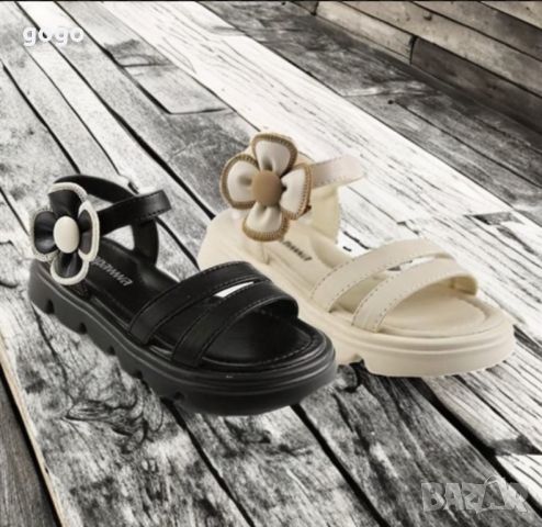 детски кожени сандали , снимка 4 - Детски сандали и чехли - 46219775